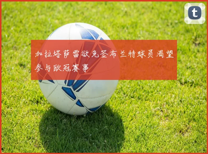 加拉塔萨雷欲免签布兰特球员渴望参与欧冠赛事